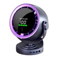 thumbnail image 2 of EGNMCR Fan Clip On Fan With 4000mAh Battery Digital Display Portable Fan With Remote Control For Office Bedroom Kitchen Outdoor 100 Speeds 720 Degree Rotation Small Fan Small Fan, 2 of 6
