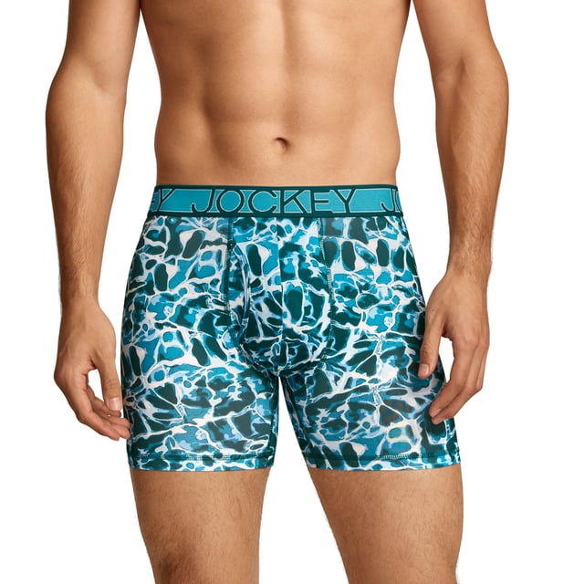 Jockey Men's Active Microfiber 5" Boxer Brief
