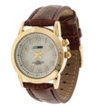 thumbnail image 1 of Globlu Ladies Easy Read Brown Strap Analog Watch, 1 of 7