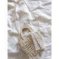 thumbnail image 1 of LinYooLi New Cherry Straw Bag Female Cute Seaside Vacation Beach Bag Shoulder Cross Small Fresh Shoulder Woven Female Bag, 1 of 5