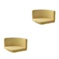 thumbnail image 2 of kurtrusly Trilateral Chair Covers Wide Application And Strong Elastic Chair Protection Made Easy Polyester Cover Chairs Decoration cream-coloured 2Set, 2 of 6