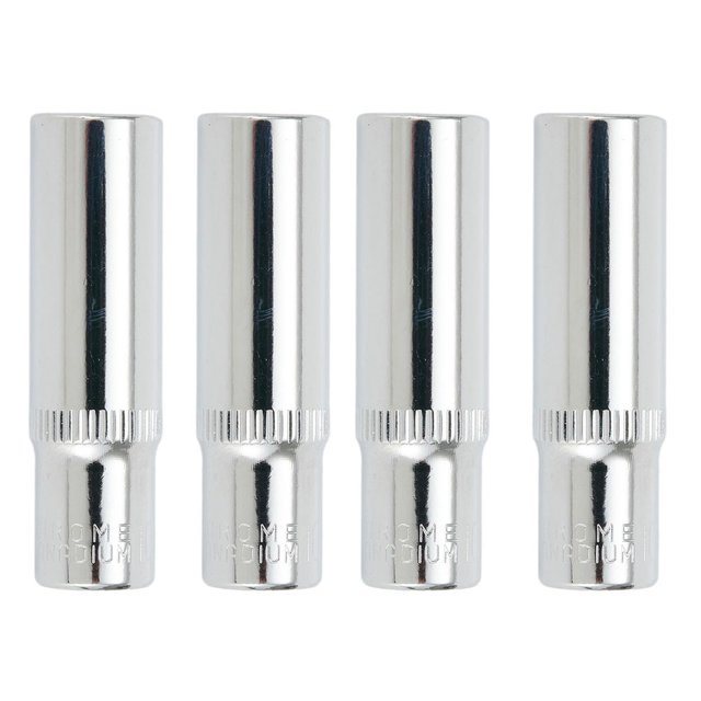 1/4 Inch Drive 10mm Hexagon Socket Wrenches Deep Sockets for Drivers