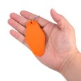 thumbnail image 4 of Unique Bargains Vintage Motel Keychain Blank Hotel Keychains Rhombus Retro Key Tag, Orange, 10 Pack, 4 of 7