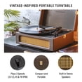 thumbnail image 3 of Crosley Voyager Record Player with Speakers and Wireless Bluetooth - Audio Turntables, 3 of 15