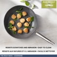 thumbnail image 2 of Starfrit The Rock WAVE 26cm (10") Fry Pan, Non-Stick PFOA-Free, Induction Ready, Scratch Resistant, Oven & Dishwasher Safe, Extra Thick Aluminum, 2 of 11