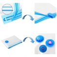 thumbnail image 4 of VONKY Vacuum Bag Storage Organizer Transparent Border Foldable Extra Large Seal Compressed Bag Space Savings Bags, 4 of 9