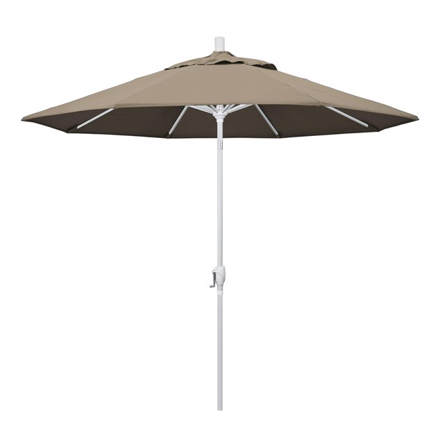 California Umbrella Parasol de Patio 9 Pieds Taupe