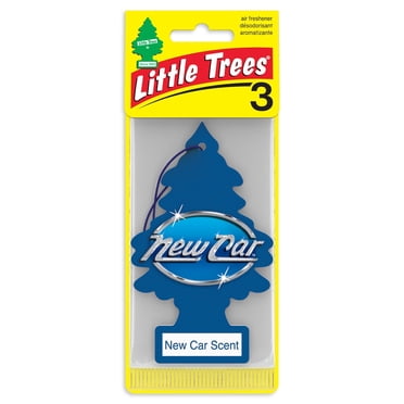 LITTLE TREES air freshener New Car Scent 3-Pack