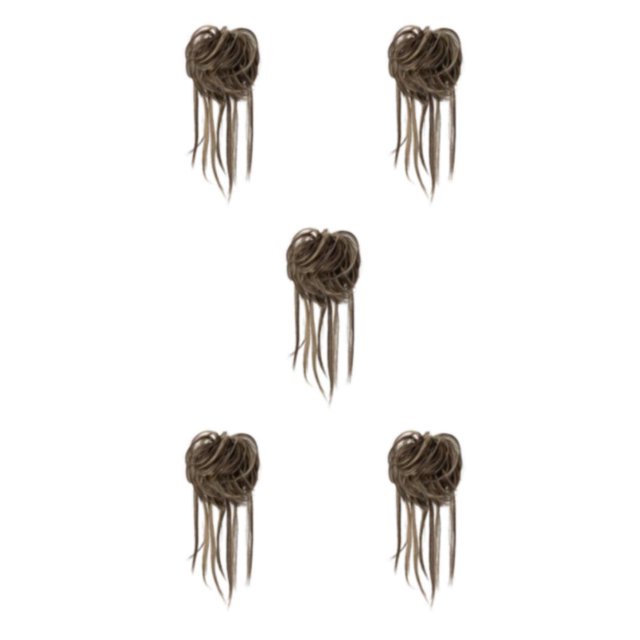 Maytalsory Extension de Queue de Cheval pour Femmes Coiffure Accessoire Simple avec Novateur et Unique 6h24b 5Ensemble