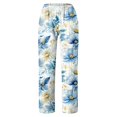 thumbnail image 4 of Women Pants Bell Bottoms Multi Colored Slim Trousers Ladies Work Leggings, 4 of 4
