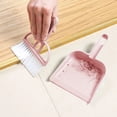 thumbnail image 1 of HOARBOEG Dustpan and Brush Set Handheld Dustpan and Brush Comfortable Grip Brush and Dustpan for Sofa Tabletop Bedroom Tent Cleaning for Cleaning Clearance, 1 of 6