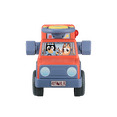 thumbnail image 3 of Bluey Licensed Interactive Ride-On Push Car for Boys and Girls, Foot-to-Floor, Ages 1-3, Orange, 3 of 6