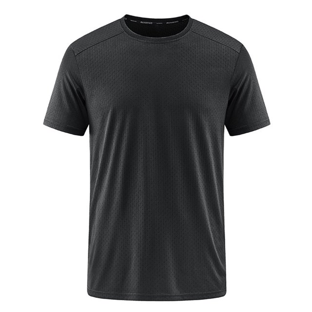 QIPOPIQ T-Shirts à Manches Courtes Ajustés Décontractés pour Hommes en Tissu Doux et Léger avec Encolure Ras du Cou. le t-shirt Noir Présente une Matière Respirante Qui Évacue l'Humidité, le Rendant Idéal pour les Tenues Décontractées, les Entraînements Ou la Superposition. Conçu pour le Confort et la Durabilité, Il Est Offert en Tailles jusqu'à 5TG, Parfait pour les Hommes à la Recherche d'Essentiels de Garde-Robe Polyvalents et Stylés.