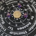 thumbnail image 1 of Tarot Tablecloth Divination Tarot Card Pad Board Game Pendulum Runes Table Cloth 30x30cm, 1 of 5