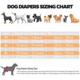 thumbnail image 2 of Pet Reusable Diapers Durable Washable Sanitary Wraps Menstruation Diapers Panties Sanitary Briefs for Pets Pet Underwear, 2 of 8