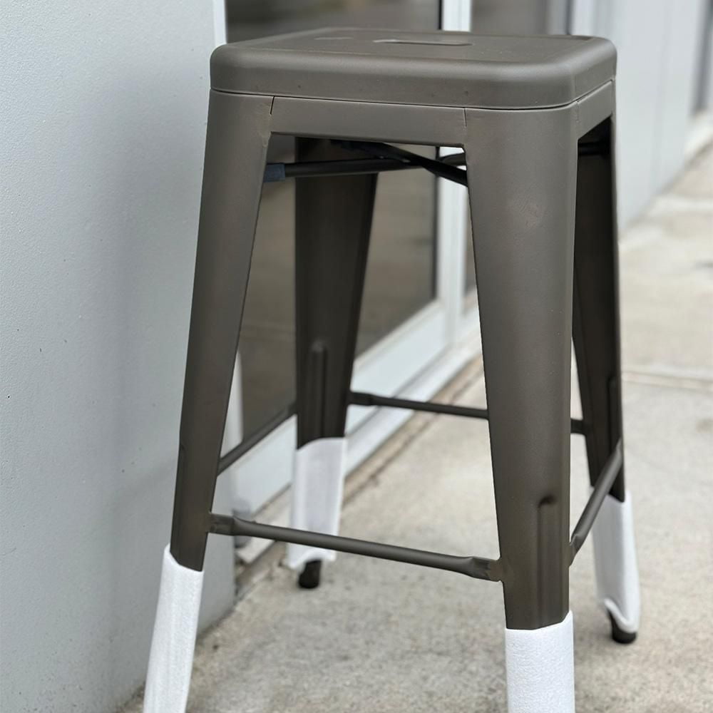 Heavenly Collection Gunmetal Tabouret de Comptoir