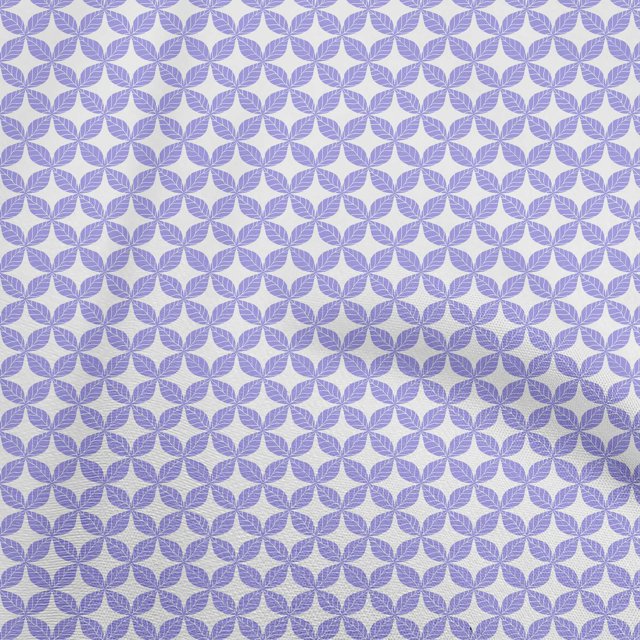 oneOone Cotton Flex Amethyst Fabric Asian Block Sewing Material Print Fabric By The Yard 40 Inch Wide