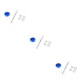 thumbnail image 4 of Transemion Car Modification Lightweight And Stylish Hood Lock Multiple Options Available blue DP17-32 3Set, 4 of 6
