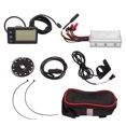 thumbnail image 3 of Electric Bike Conversion Kit, Electric Bike Motor Controller Set Data Displaying Aluminum Alloy Housing Durable Wiring  For 36V 48V 250W Motor, 3 of 8