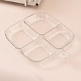 thumbnail image 5 of pstuiky Wall Mounted Hot Pot Tray Vegetable Prep & Soy Dipping Dish Storage Multi-Compartment Organizer, 5 of 5