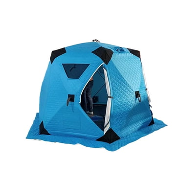 EZ Lite Fully Insulated Ice Fishing Tent - Sleeps 3-4 persons 8.5ft x 7.3ft x 5.6ft
