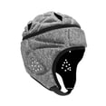 thumbnail image 1 of Casque de Rugby S SERENABLE Ajustable Antichoc, Protège-Tête de Rugby pour Jouer au Soccer, Adultes, Gris, 1 of 9