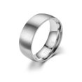 thumbnail image 1 of Daisyyozoid TITANIUM Titanium Steel Frosted Ring Stainless Steel Ring Male, 1 of 2