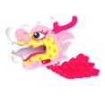 thumbnail image 3 of Handmade Paper Dragon DIY Material s Props Children's Toys Ornament Practical pink, 3 of 9