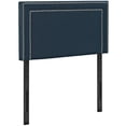 thumbnail image 1 of Jessamine Twin Upholstered Fabric Headboard - Azure, 1 of 4