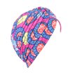 thumbnail image 4 of Ladies Turban Polyester Reusable Washable Foldable Decorative Cap Indoor Outdoor Walking Working Head Bonnet Beanie Pink Yellow Blue, 4 of 7