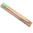 thumbnail image 2 of Brosse à Dents en Bambou Biodégradable Douce Écologique Poils en Nylon 6 Couleurs Brosses à Dents (Vert), 2 of 5
