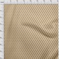 thumbnail image 4 of oneOone Polyester Spandex Light Brown Fabric Asian Floral Block Craft Projects Decor Fabric Printed By The Yard 56 Inch Wide, 4 of 5