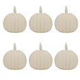 thumbnail image 1 of Battery Operated Candles Pumpkin LED Candle Set, Mini Cute Flameless Safe Pumpkin Candles for Kids Fall Halloween Thanksgiving Decor, 1 of 1