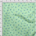 thumbnail image 3 of oneOone Georgette Viscose Fabric Boots Fashion Print Sewing Fabric BTY 42 Inch Wide, 3 of 4