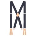 thumbnail image 1 of "Buyless Fashion Butten End Logger Work Suspenders for Men - 48"" Adjustable Straps 1 1/4"" - X Shape", 1 of 7