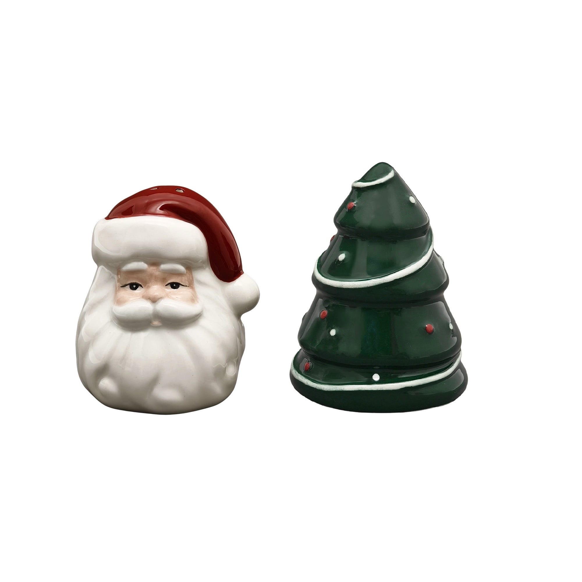 Holiday Time Cranberry Spice Kids Collection light Santa& Tree Salt an