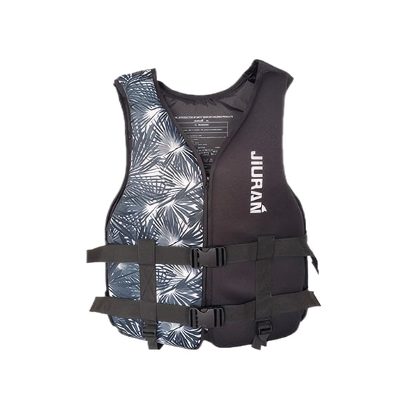bedienty Professional Life Jacket For Water Sports Essential For Safety Suitable For All Ages Fishing Vest black M