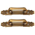 thumbnail image 2 of Heaveant Door Handle, 2Pcs/Set European Style Antique Zinc Alloy Door Pull Handle Cabinet Hardware Accessory, 2 of 7