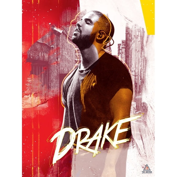 Drake Poster Wall Artwork Print (18x24)