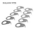 thumbnail image 3 of 10 Pcs Boutons de Guitare Électrique Plaques d'Aiguille Indicateur de Position Pièce de Rechange pour Performance Type Musical 2, 3 of 8