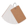 thumbnail image 1 of 1Pad 100 Pcs Flash Cards 1.6x2.8 inch Index Cards with Ring Lined Note Card, Mini Blank Flash Cards Pad Index Note Bood Sticky Note Pads, Note Pads Cute, Education Supplies & Craft Supplies, White, 1 of 9