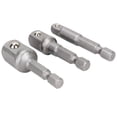 thumbnail image 3 of Adaptateur de Prise, Prise de Perceuse Hexagonale, Adaptateur de Prise de Perceuse Hexagonale 3 Pcs, Adaptateur de Prise de Perceuse Hexagonale à 1/4 Pouces 3/8 Pouces 1/2 Pouces, 3 of 8