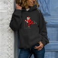 thumbnail image 2 of Hauts de Noël pour Femmes Chandails à Capuchon Décontractés de Noël pour Femmes Chandails à Enfiler Hauts Chandail Imprimé pour Dames Blouse T-Shirt, 2 of 4