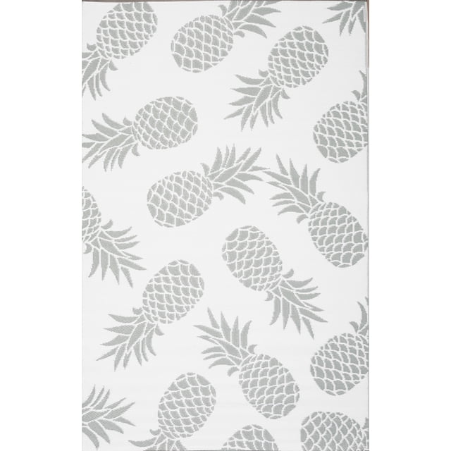 Fiesta Premium Quick Dry Reversible Indoor/Outdoor Plastic Rug for RV, Camping, Beach, Picnic, Patio, Pool Side, 8 ft 4 in x 10 ft 4 in
