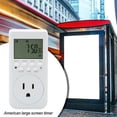 thumbnail image 3 of Minuterie Intérieure Programmable de 24 Heures pour Prise de Courant, Économie d'Énergie, 3 of 5