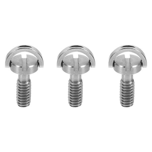 KAKOWELY Camera Screw 3pcs Camera Screw with Slotted for Tripod Monopod Ball Head Quick Release Plate0.83"X0.63"X0.43"