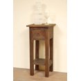 thumbnail image 4 of Sunset Trading Cottage Narrow Wood Side Table in Raftwood Brown/Antique Iron, 4 of 6