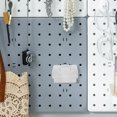 thumbnail image 4 of HIAKDOFT 6pcs Pegboard Bins Slanted Opening ABS Transparent Construction for Workshop Accessories Users, 4 of 7