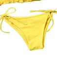 thumbnail image 4 of Ensembles de Maillots de Bain pour Femmes Soutien-gorge Triangle Sans Bretelles, 4 of 4