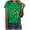 Green, variant on TopLLC St. Patricks Day Shirts for Women Scrub Tops St Patricks Day Ladies Fashion St. Patrick's Day Print Short Sleeve Round Neck Shirt Woman Casual Loose